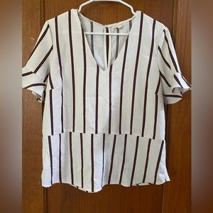 Shop Stevie striped top